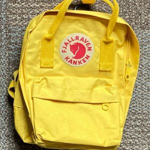 Mini fjallraven backpack